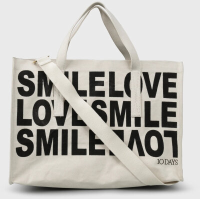 N.Y.A. | 10Days Canvas Shopper große Tasche...
