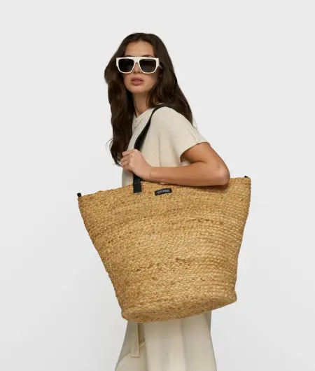 N.Y.A. | 10Days Jute Beach Bag Strandtasche