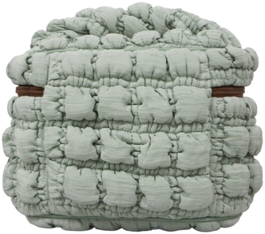 EJA Kosemtiktasche mintgrün gesteppt klein ca. 18x9x10cm