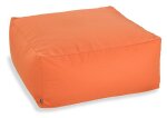 H.O.C.K. Classic Uni Outdoor Loungehocker 90x90x40cm orange