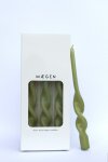 Maegen Stabkerzen 3er Pack groß Twist pastell...