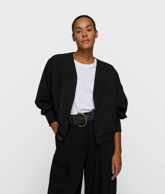 N.Y.A. | 10Days Schwarze Bomberjacke Übergangsjacke M