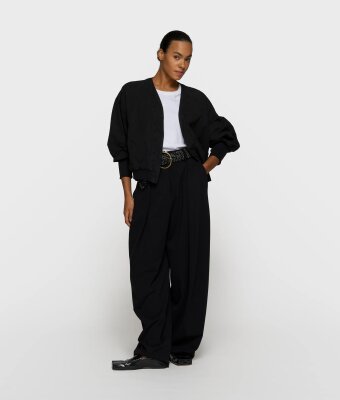 N.Y.A. | 10Days Schwarze Bomberjacke Übergangsjacke M