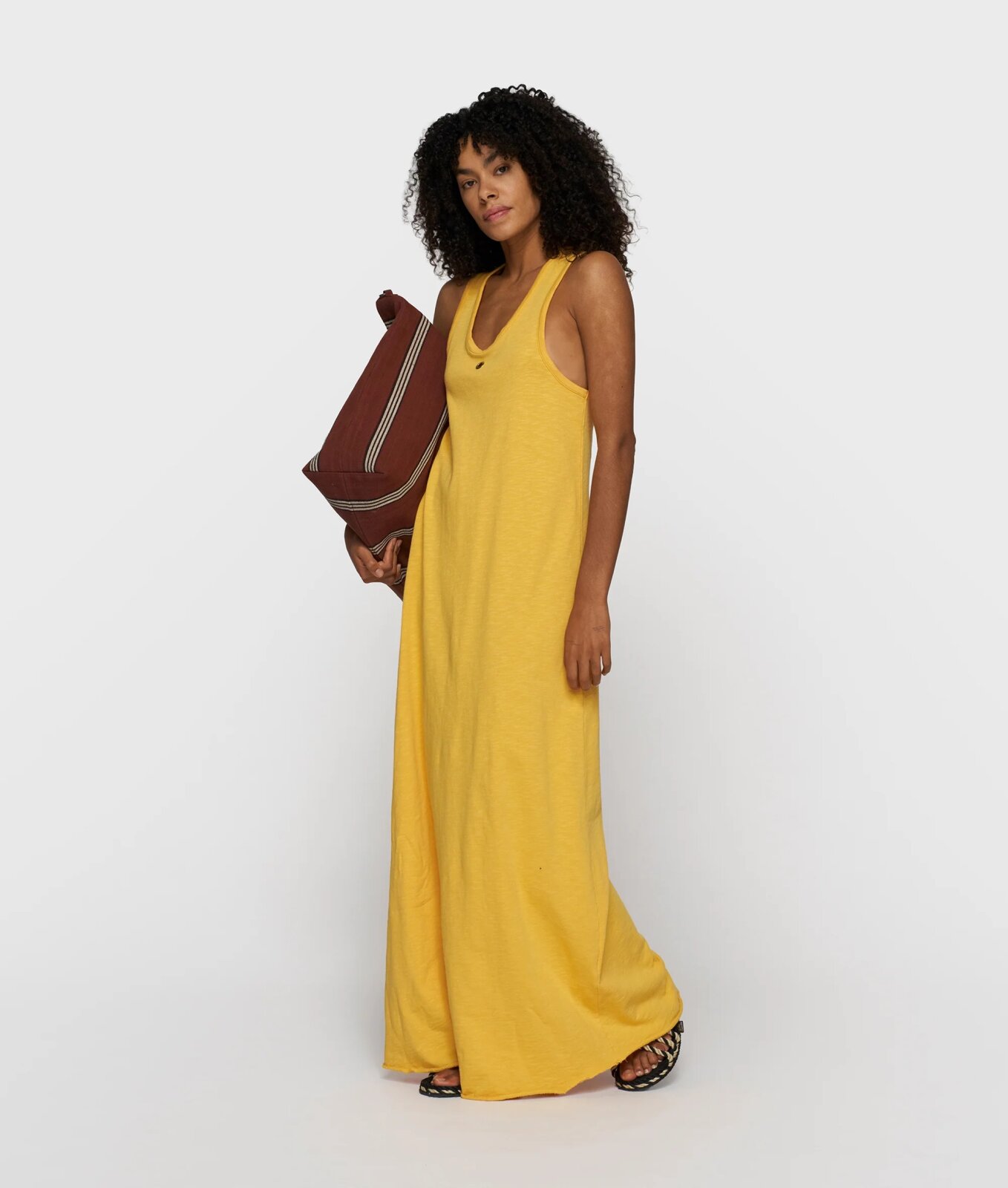 N.Y.A. | 10Days Sommerkleid Midikleid ärmellos mango L