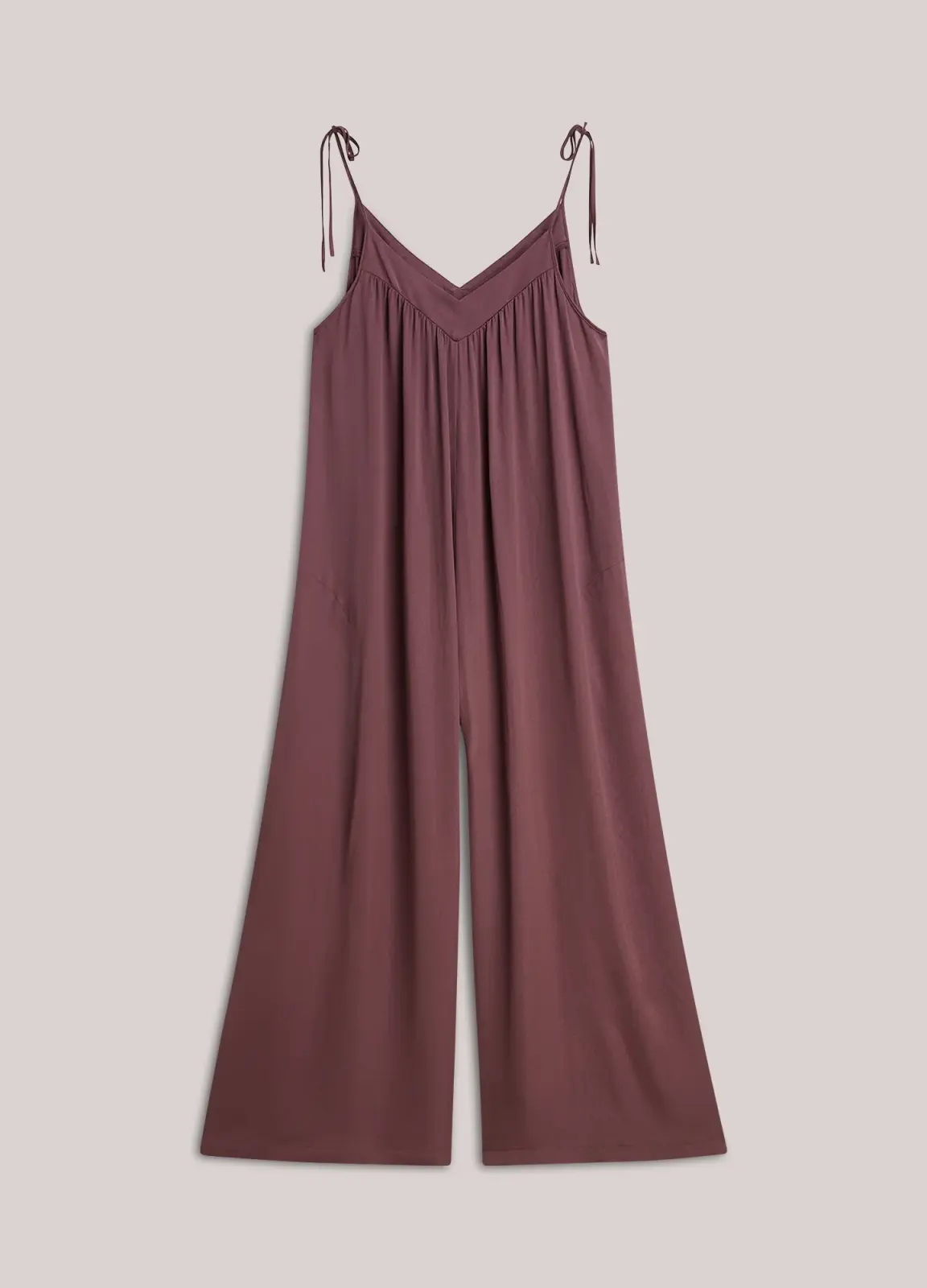 N.Y.A. | Summum Jumpsuit silky touch deep fig XL