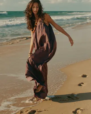 N.Y.A. | Summum Jumpsuit silky touch deep fig XL