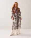 N.Y.A. | Summum Kimono-Kleid Print-Mix boho