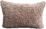 H.O.C.K. Mellow Kissen 60x40cm - Taupe Teddyplüsch
