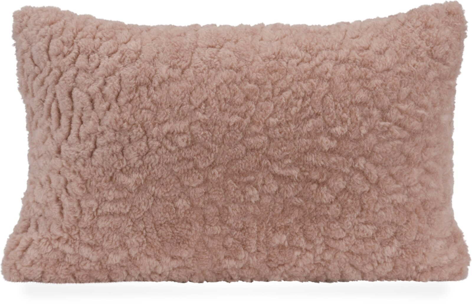 H.O.C.K. Mellow Kissen 60x40cm - Rosa Teddyplüsch