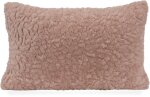 H.O.C.K. Mellow Kissen 60x40cm - Rosa Teddyplüsch