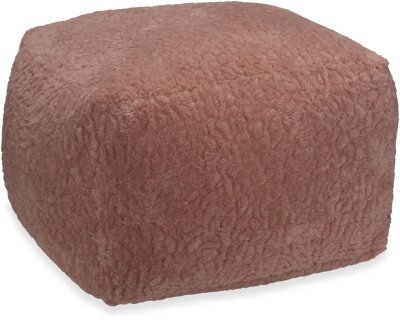 H.O.C.K. Mellow Hocker Bean Cube 60x60x40cm - Rosa...