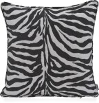 H.O.C.K. Zari Kissen 50x50cm mit Keder - Schwarz...
