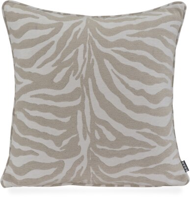 H.O.C.K. Zari Kissen 50x50cm mit Keder - Beige Weiß...