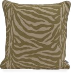 H.O.C.K. Zari Kissen 50x50cm mit Keder - Olive Taupe...