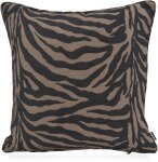 H.O.C.K. Zari Kissen 50x50cm mit Keder - Schwarz Taupe...