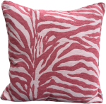 H.O.C.K. Zari Kissen 50x50cm mit Keder - Rosa Himbeer...