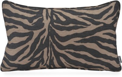 H.O.C.K. Zari Kissen 50x30cm mit Keder - Schwarz Taupe...