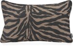 H.O.C.K. Zari Kissen 50x30cm mit Keder - Schwarz Taupe...