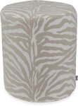 H.O.C.K. Zari Hocker Pouf ø40x45cm rund - Beige...