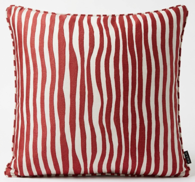 H.O.C.K. Riazza Kissen 50x50cm mit Keder - Burgunder...