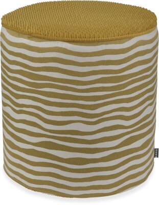 H.O.C.K. Riazza Hocker rund Pouf ø45x45cm mit...