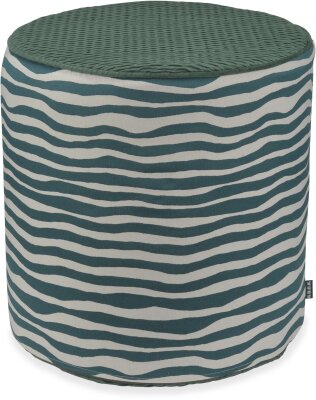 H.O.C.K. Riazza Hocker rund Pouf ø45x45cm mit...