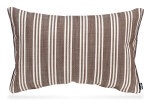 H.O.C.K. Capirinha Kissen 60x40cm braun | Streifen...