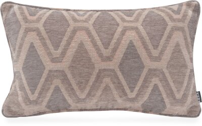 H.O.C.K. Beverly Dekokissen 50x30cm mit Keder - Hellgrau...