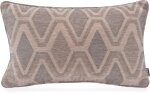 H.O.C.K. Beverly Dekokissen 50x30cm mit Keder - Hellgrau...