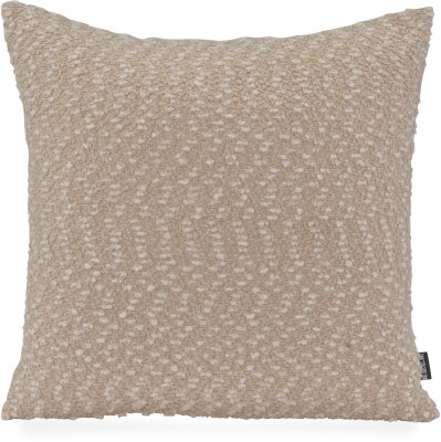 H.O.C.K. Bonnetti Dekokissen 45x45cm - Beige Bouclé