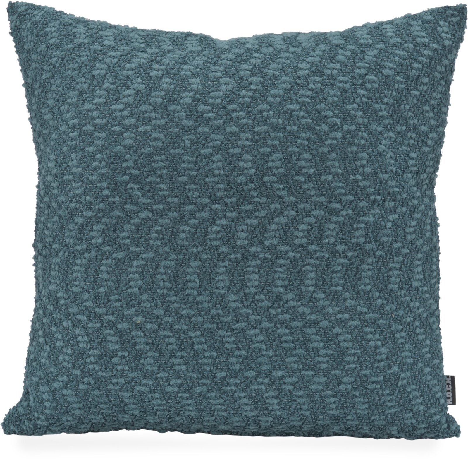 H.O.C.K. Bonnetti Dekokissen 45x45cm - Petrol Bouclé