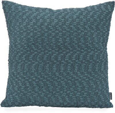 H.O.C.K. Bonnetti Dekokissen 45x45cm - Petrol Bouclé