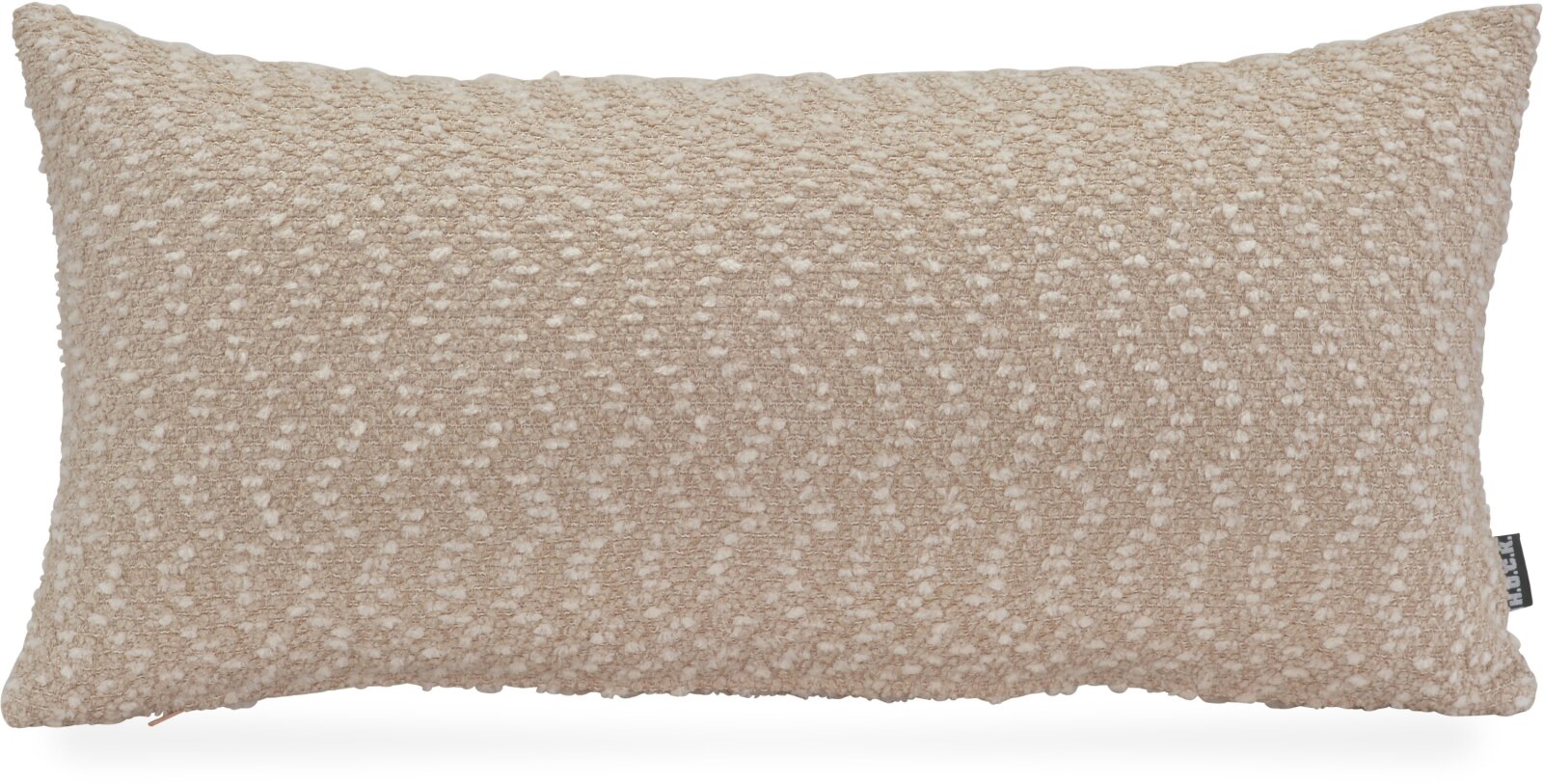 H.O.C.K. Bonnetti Dekokissen 60x30cm - Beige Bouclé