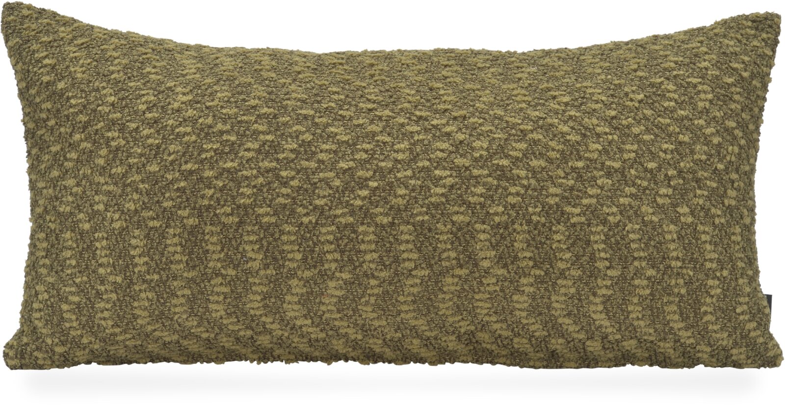 H.O.C.K. Bonnetti Dekokissen 60x30cm - Olive Bouclé