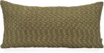 H.O.C.K. Bonnetti Dekokissen 60x30cm - Olive Bouclé
