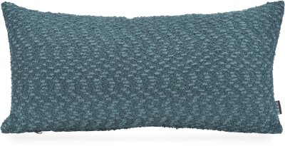 H.O.C.K. Bonnetti Dekokissen 60x30cm - Petrol Bouclé