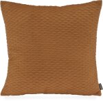 H.O.C.K. Liya Dekokissen 45x45cm - Cognac strukturierter...