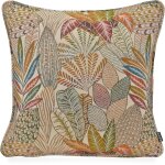 H.O.C.K. Aurelie Blanc Dekokissen 45x45cm mit Keder -...