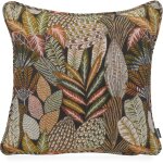 H.O.C.K. Aurelie Noir Dekokissen 45x45cm mit Keder -...