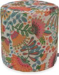 H.O.C.K. Gianna Hocker rund Pouf Ø45x45cm - Buntes...