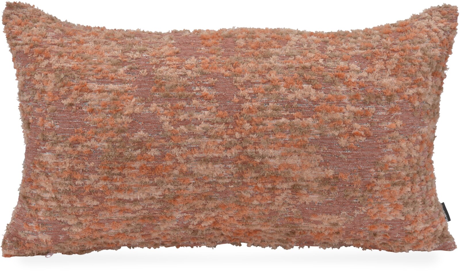 H.O.C.K. Passione Dekokissen 70x40cm - Powder Rosa | Strukturierter Jacquardstoff