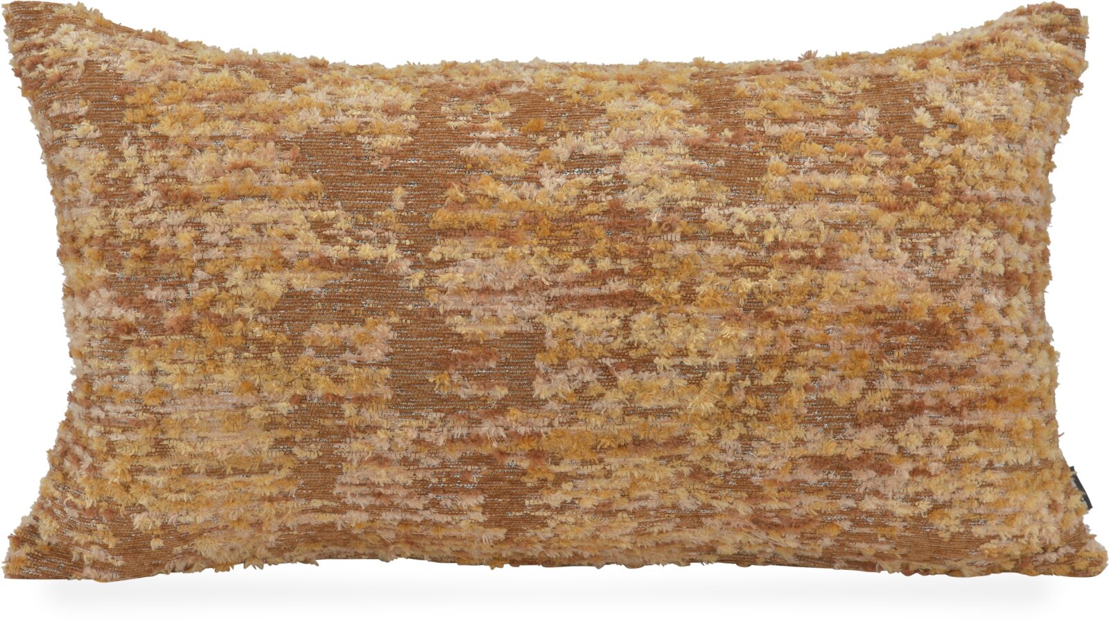 H.O.C.K. Passione Dekokissen 70x40cm - Maiz Gold | Strukturierter Jacquardstoff