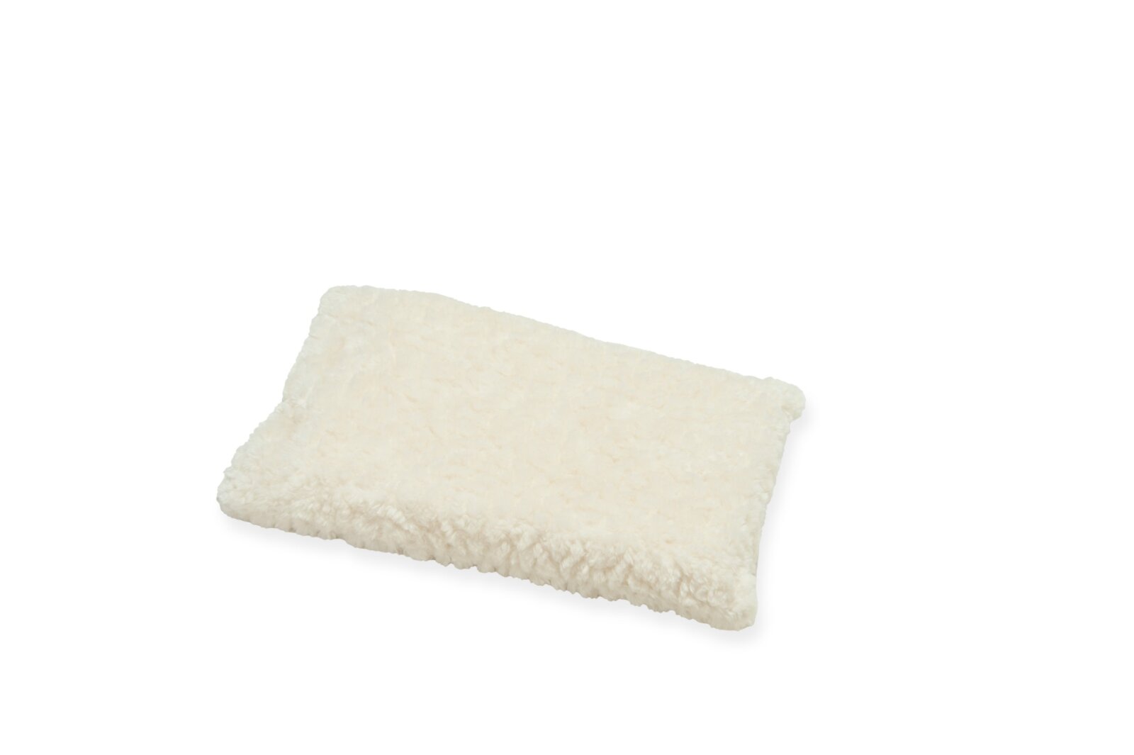 H.O.C.K. Hundebett FRIDA Größe S ca. 50 x 35 x 23 cm - Mellow Ecru Teddyplüsch