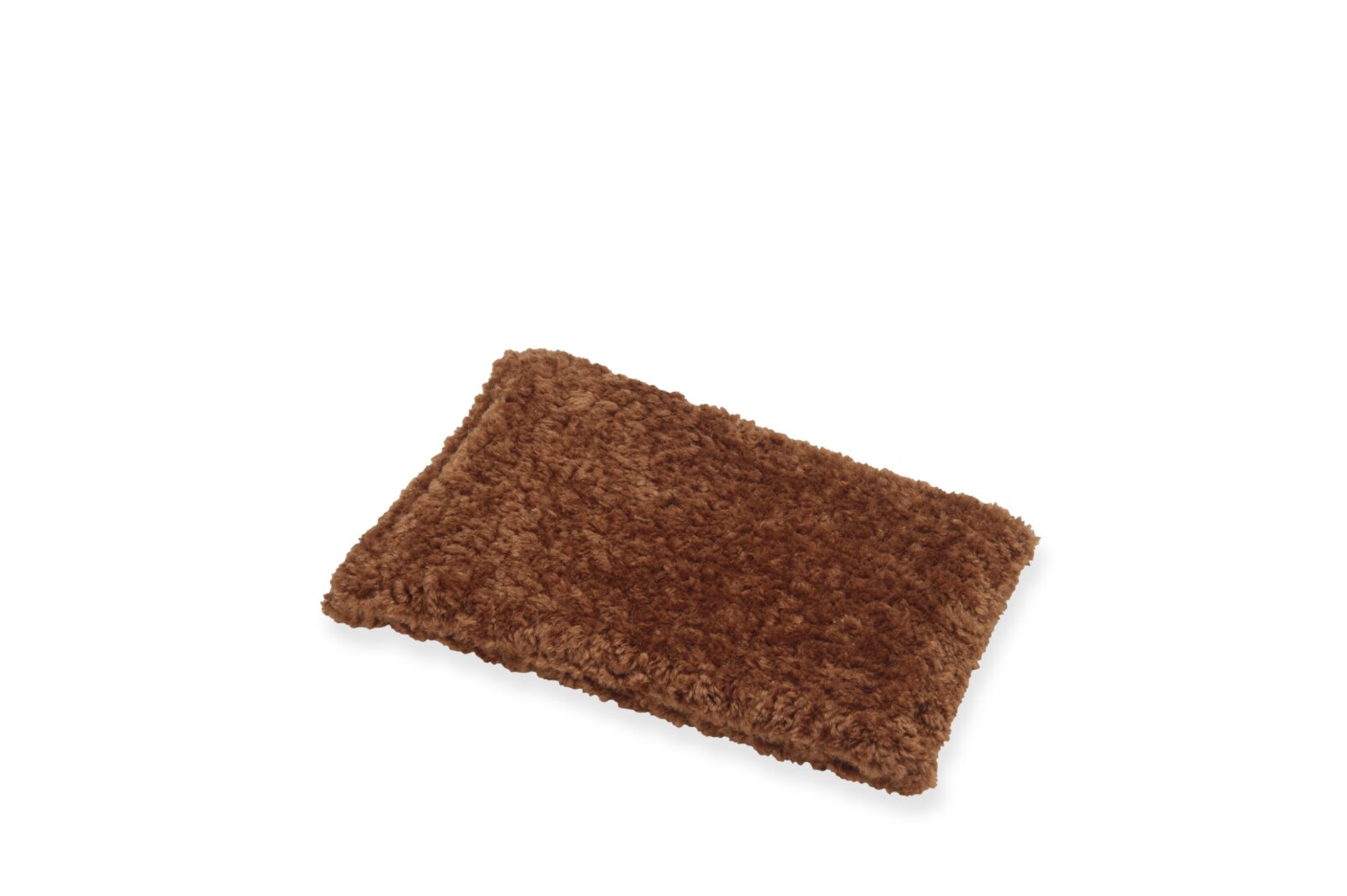 H.O.C.K. Hundebett FRIDA Größe S ca. 50 x 35 x 23 cm - Mellow Terra Rost Teddyplüsch