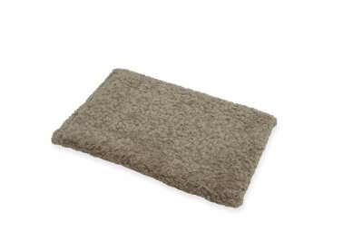 H.O.C.K. Hundebett FRIDA Größe M ca. 70 x 50 x 23 cm - Mellow Taupe Teddyplüsch