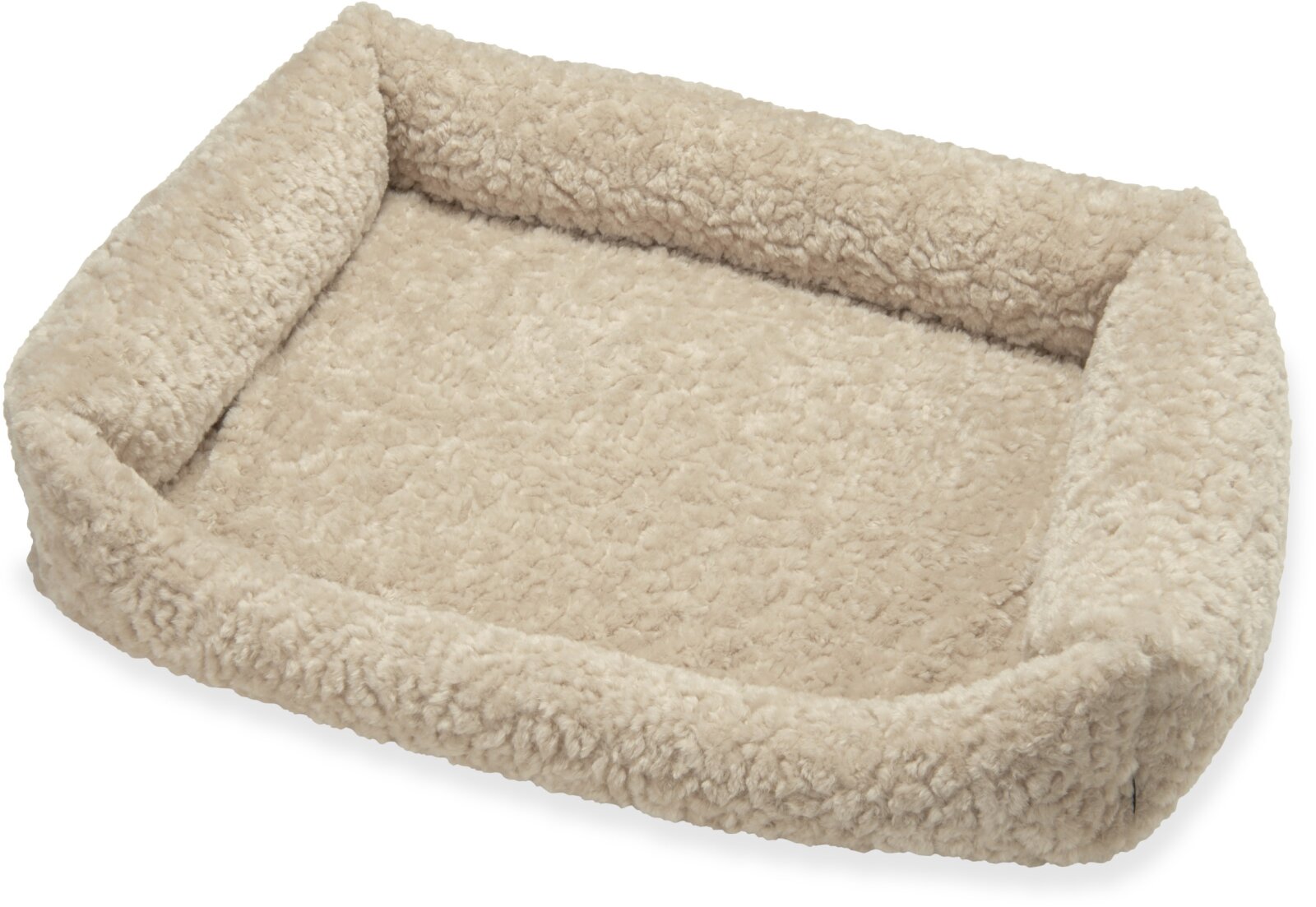 H.O.C.K. Hundebett FRIDA Größe L ca. 90 x 65 x 23 cm - Mellow Beige Teddyplüsch