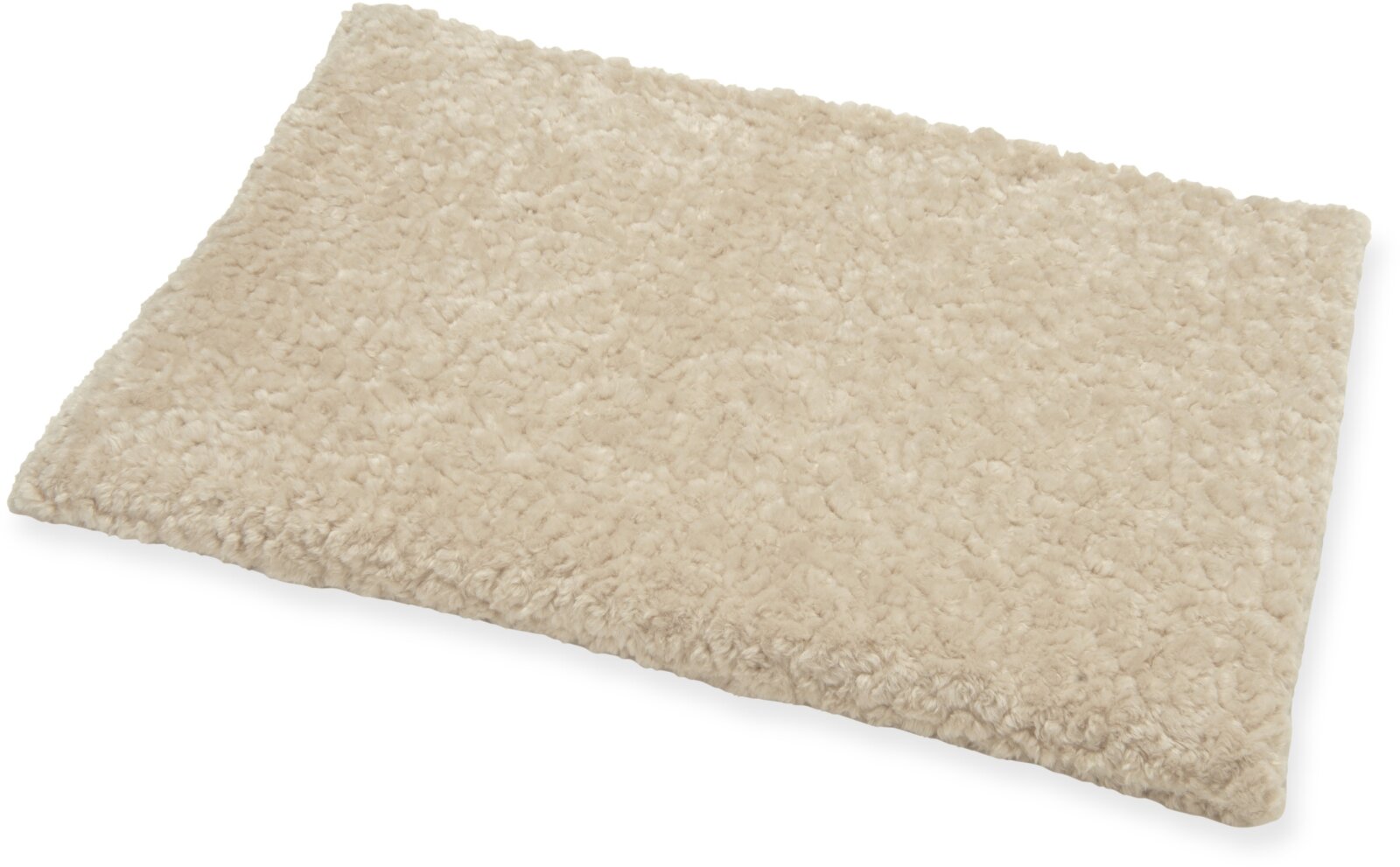 H.O.C.K. Hundebett FRIDA Größe L ca. 90 x 65 x 23 cm - Mellow Beige Teddyplüsch