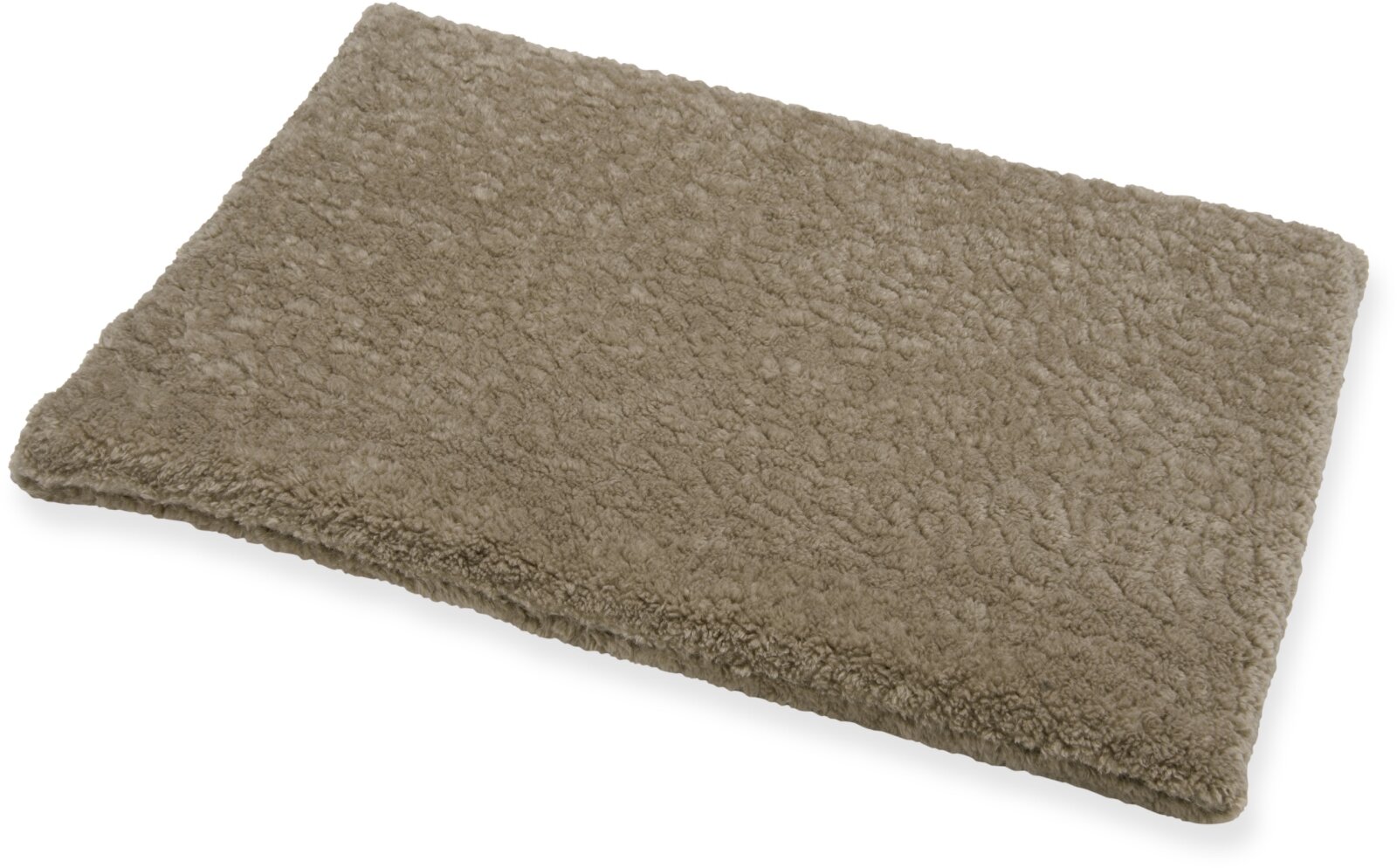 H.O.C.K. Hundebett FRIDA Größe L ca. 90 x 65 x 23 cm - Mellow Taupe Teddyplüsch