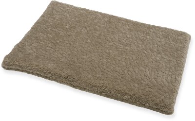 H.O.C.K. Hundebett FRIDA Größe L ca. 90 x 65 x 23 cm - Mellow Taupe Teddyplüsch