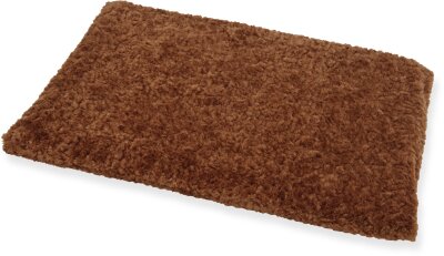 H.O.C.K. Hundebett FRIDA Größe L ca. 90 x 65 x 23 cm - Mellow Rost Terra Teddyplüsch